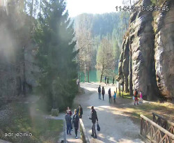 Vstup do skal, Pískovna