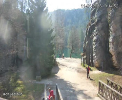 Vstup do skal, Pískovna