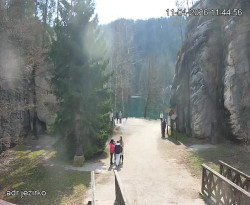 Vstup do skal, Pískovna