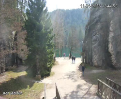 Vstup do skal, Pískovna