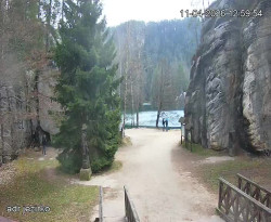 Vstup do skal, Pískovna