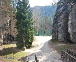 Vstup do skal, Pískovna