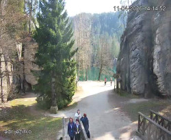 Vstup do skal, Pískovna