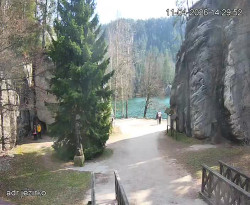 Vstup do skal, Pískovna