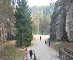 Vstup do skal, Pískovna