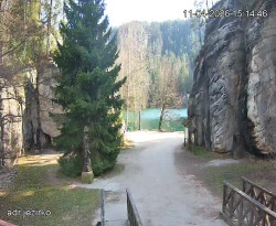 Vstup do skal, Pískovna