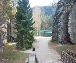 Vstup do skal, Pískovna