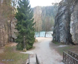 Vstup do skal, Pískovna