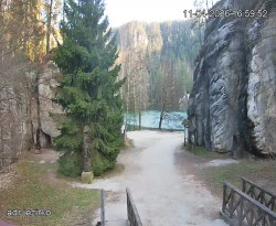 Vstup do skal, Pískovna