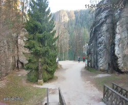 Vstup do skal, Pískovna