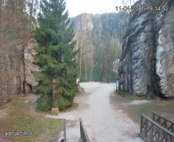 Vstup do skal, Pískovna