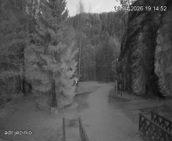 Vstup do skal, Pískovna