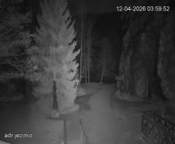 Vstup do skal, Pískovna