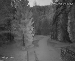 Vstup do skal, Pískovna