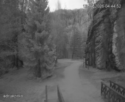 Vstup do skal, Pískovna