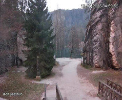 Vstup do skal, Pískovna