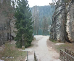 Vstup do skal, Pískovna