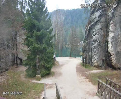 Vstup do skal, Pískovna