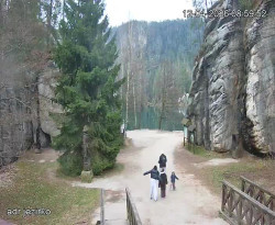 Vstup do skal, Pískovna