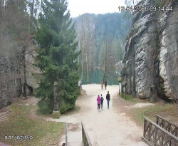 Vstup do skal, Pískovna