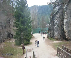 Vstup do skal, Pískovna