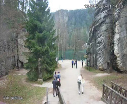 Vstup do skal, Pískovna