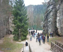 Vstup do skal, Pískovna