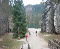 Vstup do skal, Pískovna