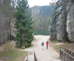 Vstup do skal, Pískovna