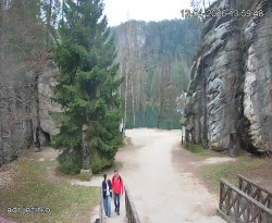 Vstup do skal, Pískovna