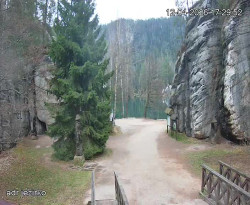 Vstup do skal, Pískovna