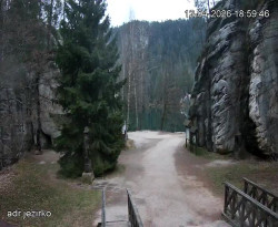 Vstup do skal, Pískovna