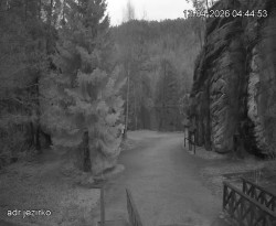 Vstup do skal, Pískovna