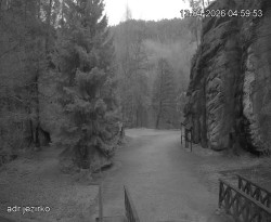 Vstup do skal, Pískovna