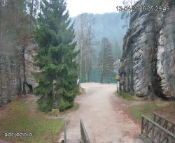 Vstup do skal, Pískovna