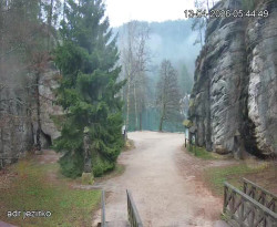 Vstup do skal, Pískovna