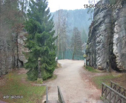 Vstup do skal, Pískovna