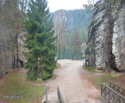 Vstup do skal, Pískovna