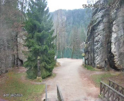 Vstup do skal, Pískovna