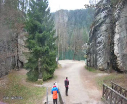 Vstup do skal, Pískovna