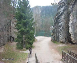 Vstup do skal, Pískovna