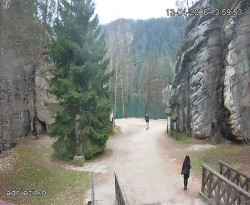 Vstup do skal, Pískovna