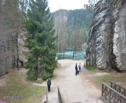 Vstup do skal, Pískovna