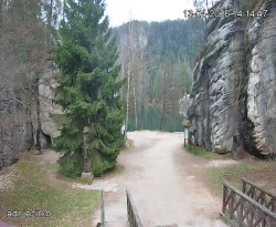 Vstup do skal, Pískovna