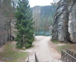 Vstup do skal, Pískovna