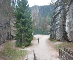 Vstup do skal, Pískovna