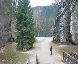 Vstup do skal, Pískovna