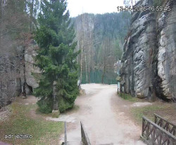 Vstup do skal, Pískovna