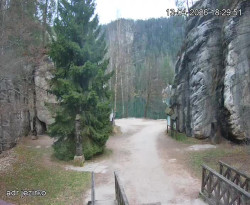 Vstup do skal, Pískovna