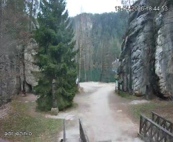 Vstup do skal, Pískovna